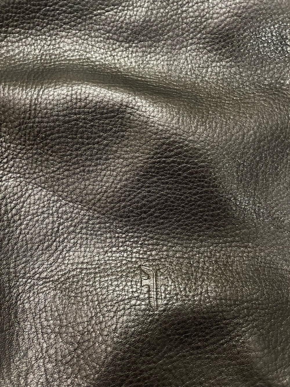 Frye Black Pebbled Leather Tote - Picture 7 of 11